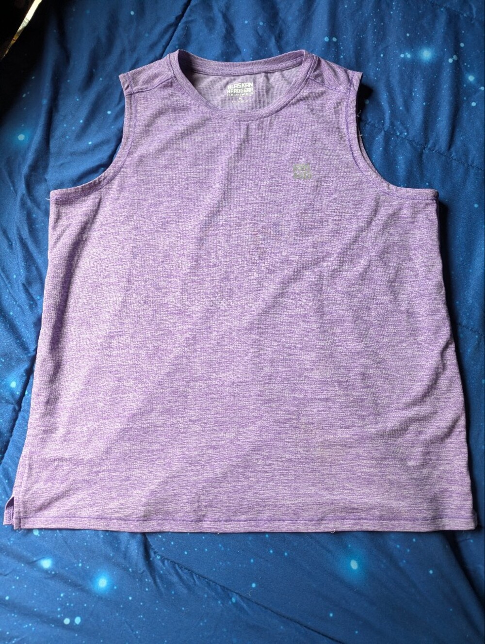 Duluth Trading Co Purple Heather Women's Athletic Tank Top